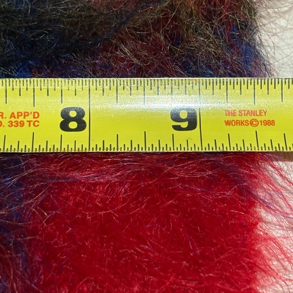 Royal Steward VTG Unisex Scarf Mohair blend Scotland Cozy Luxe Tartan Plaid - Picture 10 of 11